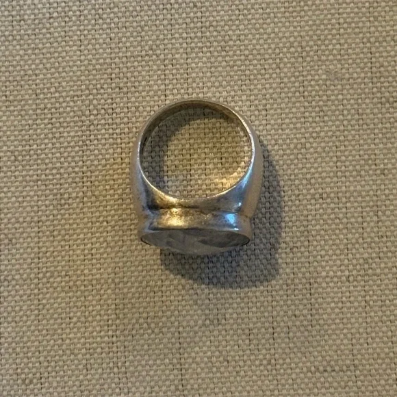 Vintage Nicky Butler Sterling Silver Rutilated Quartz Statement Ring Size 8 - Picture 3 of 10